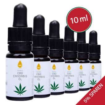 cbd-cannabis 6er Pack-10ml-10-Prozent